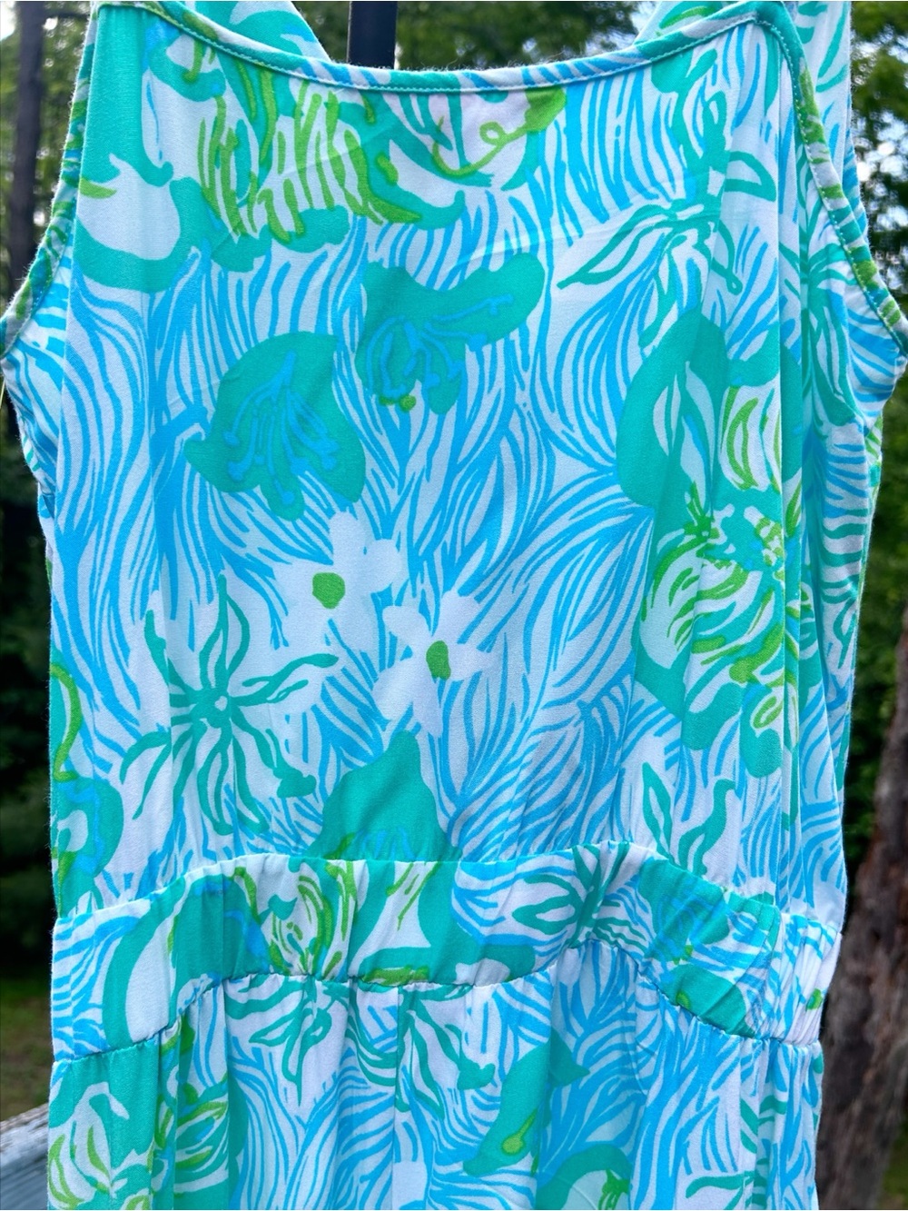 Lily Pulitzer Melba Jumpsuit L Tropical Preppy Summer Essential Lightweight - Picture 5 of 11